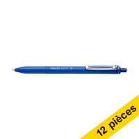 Offre : 12x Pentel iZee BX470 stylo à bille - bleu