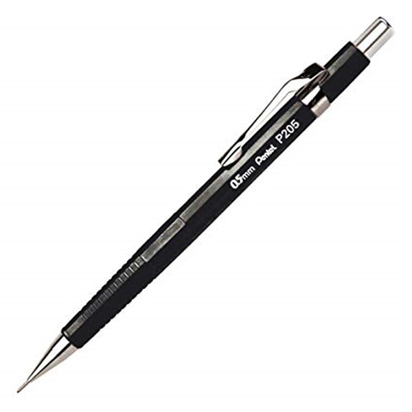 Pentel P205 portemine 0,5 mm - noir 152042 P205-A 210017 - 1