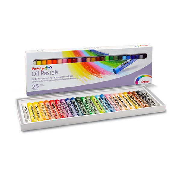 Pentel PHN4 pastels à l'huile (ot de 25) 013828 246439 - 1