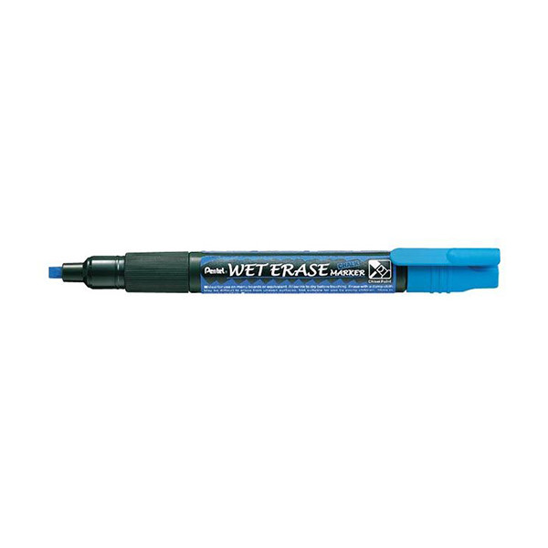 Pentel SMW26 marqueur craie (1,5 - 4,0 mm biseauté) - bleu 011699 210241 - 1