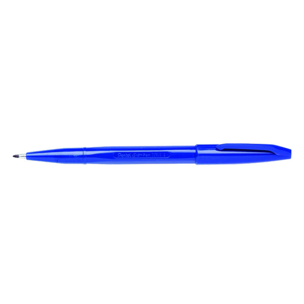 Pentel Sign S520 feutre à pointe fine (0,8 mm) - bleu S520-C 210077 - 1