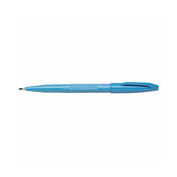 Pentel Sign S520 feutre à pointe fine (0,8 mm) - bleu clair S520-S 210321 - 1