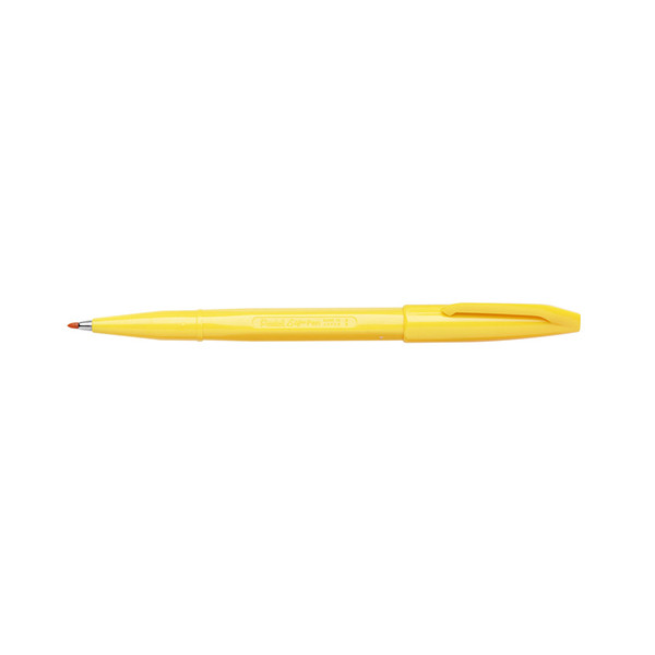 Pentel Sign S520 feutre à pointe fine (0,8 mm) - jaune S520-G 210315 - 1