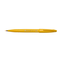 Pentel Sign SES15C feutre pinceau - jaune SES15C-G 210099