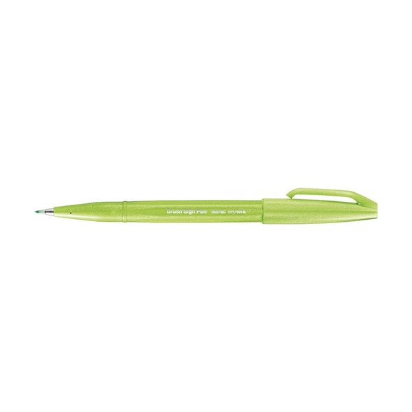 Pentel Sign SES15C feutre pinceau - vert clair SES15C-K 210115 - 1