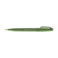 Pentel Sign SES15C feutre pinceau - vert olive SES15C-D3 210114