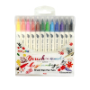 Pentel Sign Twin SESW30C set de feutres pinceaux (12 pièces) 210375 - 1
