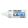 Pentel X100W marqueur peinture industrielle (6,5 mm ogive) - blanc