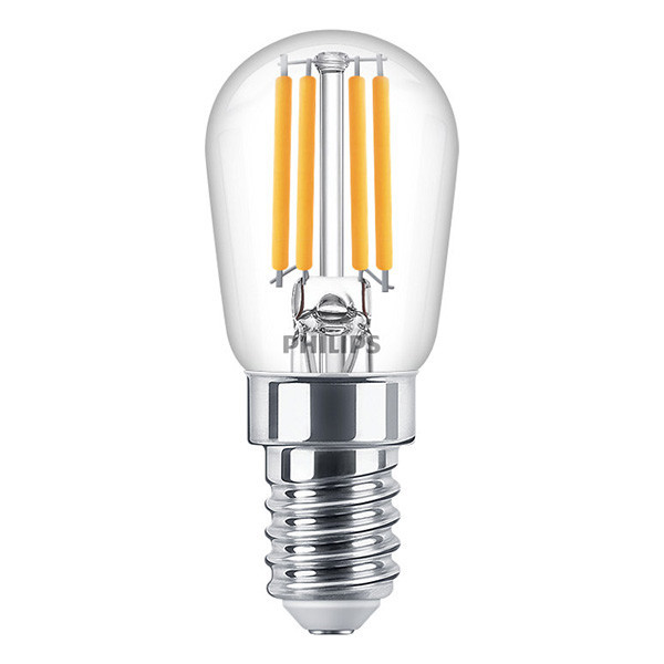 Philips E14 ampoule LED | sphérique T25S | filament | transparent | 2700K | 1W (12W) LPH02903 - 1