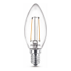 Philips E14 ampoule LED à filament bougie 2W (25W) - blanc chaud