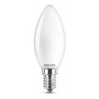 Philips E14 ampoule LED bougie mat 4,3W (40W) LPH02425