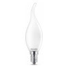 Philips E14 ampoule LED en bougie décorative mate 2700K 2,2W (25W) LPH02419 - 1