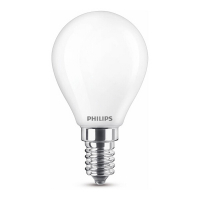 Philips E14 ampoule LED sphérique mat blanc chaud 2,2W (25W) 929001345455 LPH02380