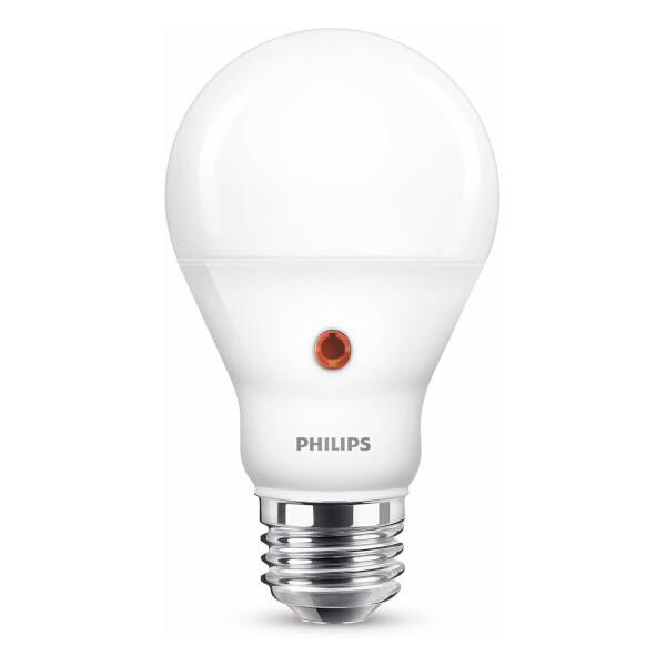 Philips E27 ampoule LED poire mat capteur de jour/nuit 7,5W (60W) LPH02348 - 1