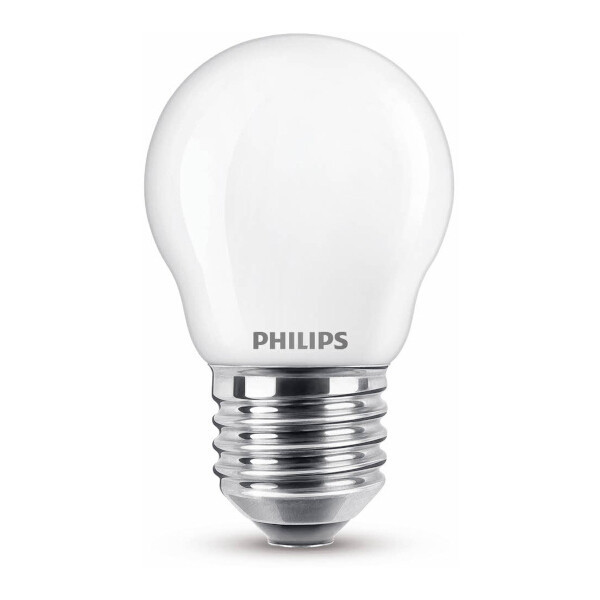 Philips E27 ampoule LED sphérique mate 4,3W (40W) LPH02362 - 1