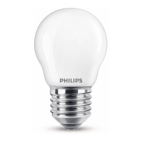 Philips E27 ampoule LED sphérique mate 6,5W (60W) 929002029255 LPH02358