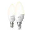 Philips Hue E14 ampoule intelligente Zigbee (2 pièces) - blanc LPH02722 - 2