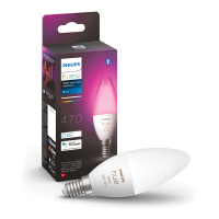 Philips Hue E14 ampoule intelligente bougie C39 RGB Zigbee LPH02700