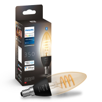 Philips Hue E14 ampoule intelligente bougie C39 réglable Zigbee - blanc chaud LPH03046