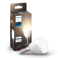 Philips Hue E14 ampoule intelligente sphérique P45 Zigbee - blanc LPH02723