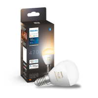 Philips Hue E14 ampoule intelligente sphérique P45 Zigbee - blanc LPH03367