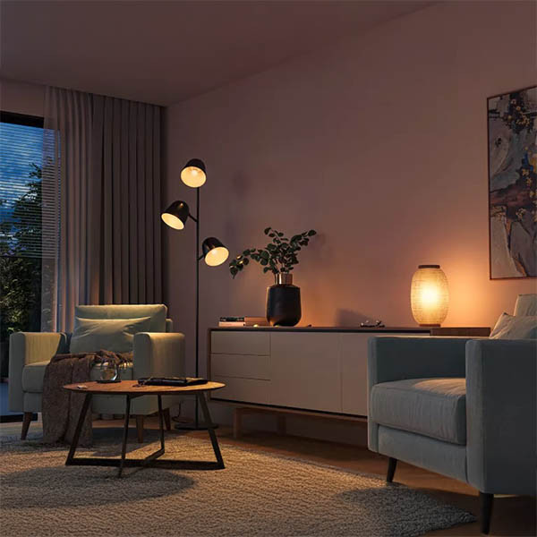 Philips Hue E14 ampoule intelligente sphérique P45 Zigbee - blanc LPH03367 - 3