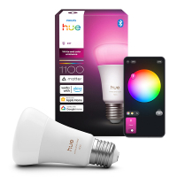 Philips Hue E27 ampoule intelligente Zigbee - lumière blanche et RGB réglables LPH04282