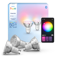 Philips Hue Essential GU10 ampoule intelligente RGB Zigbee (3 pièces) LPH04292