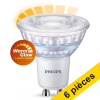 Offre: 6x Philips GU10 spot LED WarmGlow dimmable 2,6 W (35 W) LPH01392 - 1