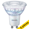 Offre : 6x Philips Classic GU10 spot LED verre dimmable 4000K 3W (35W) LPH00651 - 1