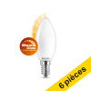 Offre : 6x Philips E14 ampoule LED bougie WarmGlow mate dimmable 3,4W (40W) LPH02593 - 1