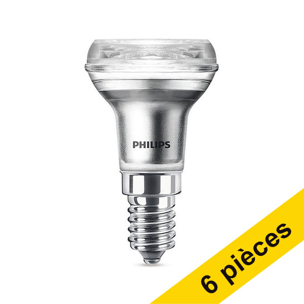 Offre : 6x Philips E14 ampoule LED réflecteur R39 mate 1,8W (30W) LPH00818 - 1