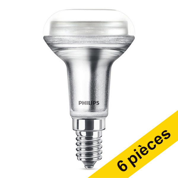Offre : 6x Philips E14 ampoule LED réflecteur R50 2,8W (40W) LPH00822 - 1