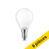 Offre : 6x Philips E14 ampoule LED sphérique mat blanc chaud 4,3W (40W) LPH02383 - 1