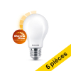 Offre : 6x Philips E27 ampoule LED poire WarmGlow mate dimmable 5,9W (60W) LPH02581 - 1