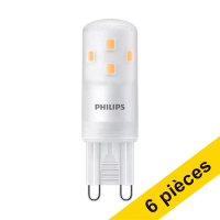 Philips Offre : 6x Philips G9 capsule LED transparente dimmable 2,7W (25W)  LPH03851