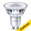 Offre : 6x Philips GU10 spot LED verre 2700K 2,7W (25W) LPH00433 - 1