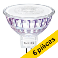 Offre : 6x Philips GU5.3 spot LED 4000K 7W (50W)