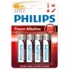 Philips Power Alcaline LR6 Mignon AA pile 4 pièces