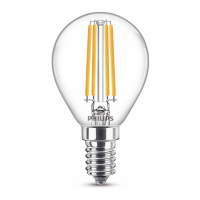 Philips ampoule LED | E14 | Sphérique | Filament | 2700K | 6,5 W (60 W) 929002028555 LPH02398
