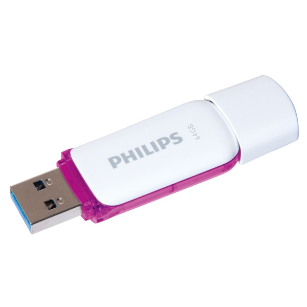 Philips clé USB 2.0 Snow 64Go FM64FD70B FM64FD70B/00 098103 - 1