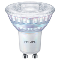 Philips spot LED GU10 MasterLED verre dimmable 6,2W (80W) LPH03420 Philips spot LED GU10 MasterLED verre dimmable 6,2W (80W) LPH03420