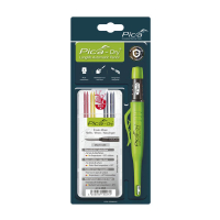 Pica 30402 Dry set crayon de marquage avec recharge (9 pièces) 330252