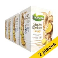 Offre : 2x Pickwick Ginger Goodness Orange tisane (4 x 15 sachets)
