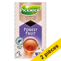 Offre : 2x Pickwick Master Selection Forest Fruit thé (4 x 25 pièces)