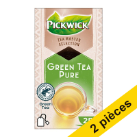 Offre : 2x Pickwick Master Selection Green Pure thé (4 x 25 pièces)