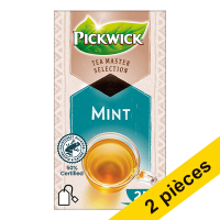 Offre : 2x Pickwick Master Selection thé à la menthe (4 x 25 pièces)