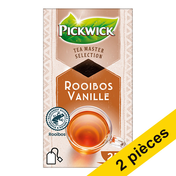 Pickwick Offre : 2x Pickwick Master Selection thé rooibos vanille  (4 x 25 pièces)  404307 - 1