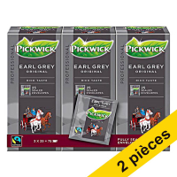 Offre : 2x Pickwick Professional thé Earl Grey (3 x 25 pièces)