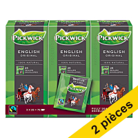 Offre : 2x Pickwick Professional thé anglais (3 x 25 pièces)